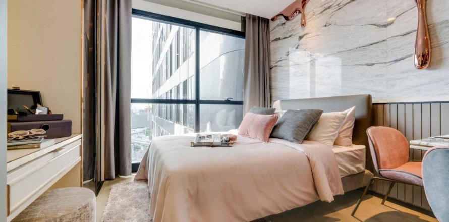 Condominio de 1 dormitorio en Bangkok, Tailandia en Ashton Chula Silom № 26045