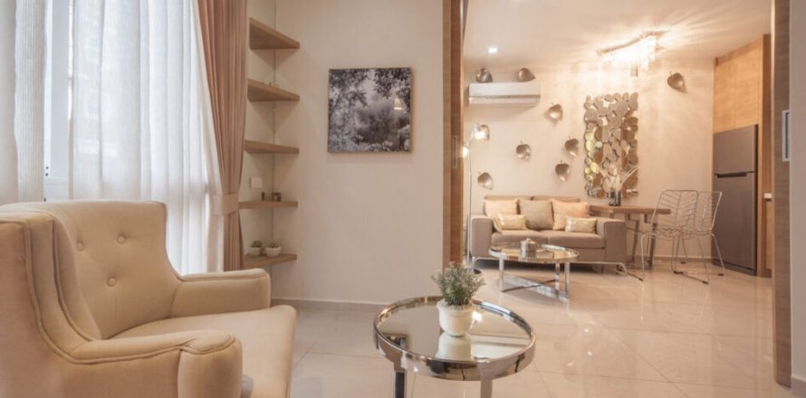 Condominio de 1 dormitorio en Pattaya, Tailandia en City Garden Olympus № 25884