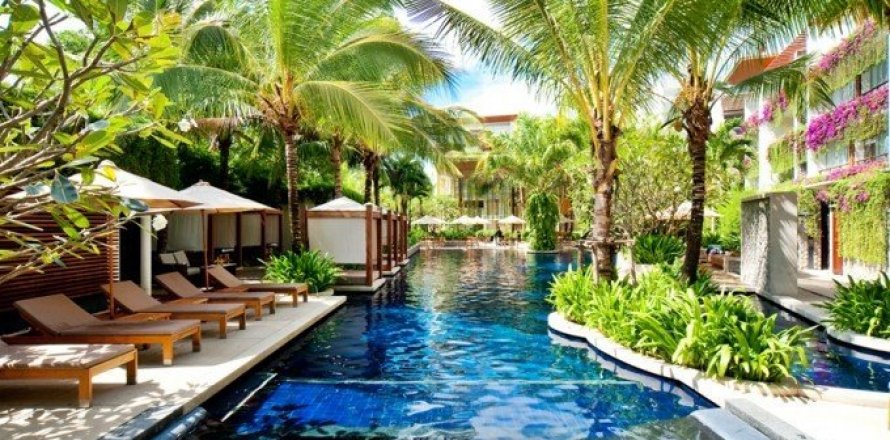 Condominio de 2 dormitorios en Surin, Tailandia № 3377