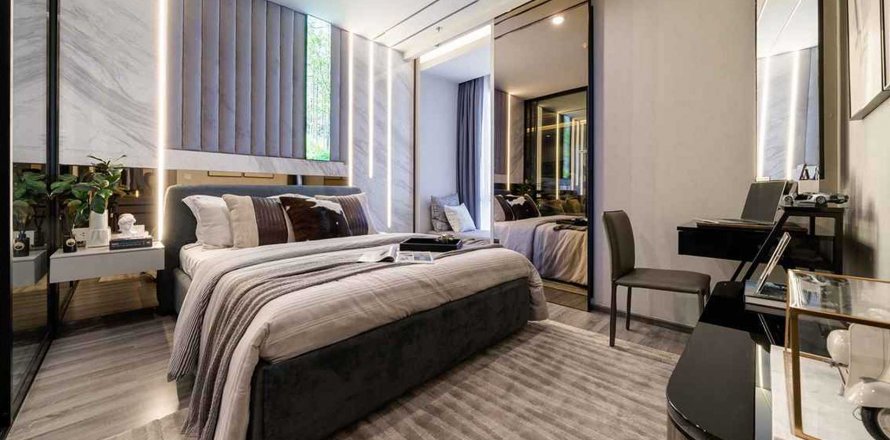 Condominio de 2 dormitorios en Bangkok, Tailandia en Ideo Mobi Rangnam  № 26031