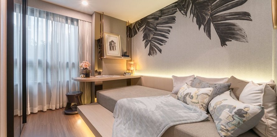 Condominio de 2 dormitorios en Bangkok, Tailandia en IDEO RATCHADA-SUTTHISAN № 25330