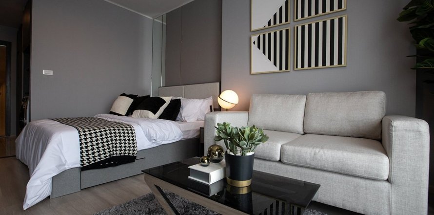 Condominio de 2 dormitorios en Bangkok, Tailandia en IDEO RATCHADA-SUTTHISAN  № 25333
