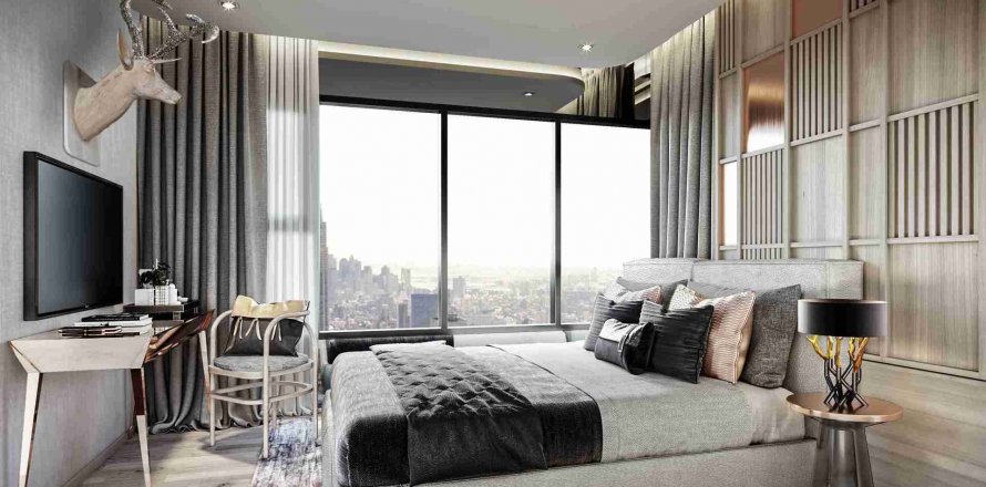 Condominio de 2 dormitorios en Bangkok, Tailandia en LIFE SUKHUMVIT 62 № 25289