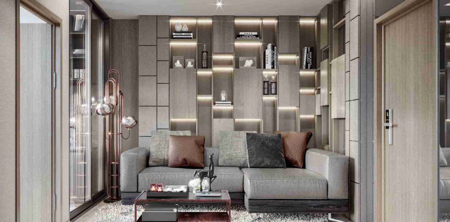Condominio de 2 dormitorios en Bangkok, Tailandia en LIFE SUKHUMVIT 62 № 25290