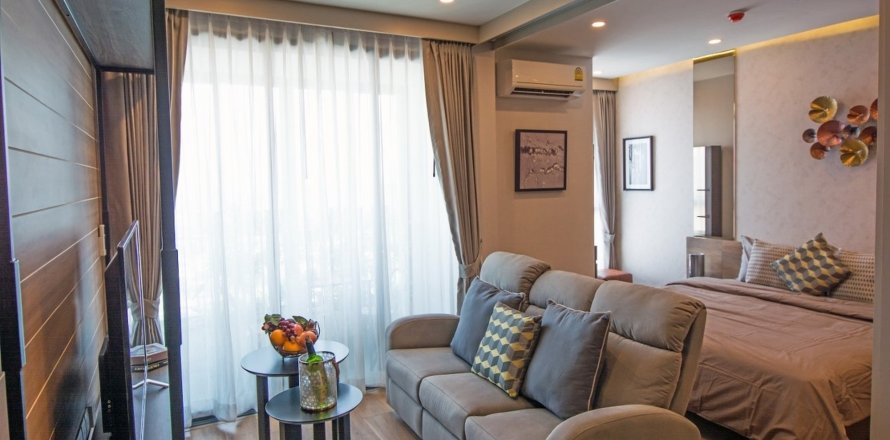 Condominio de 1 dormitorio en Bangkok, Tailandia en Q CHIDLOM – PHETCHABURI № 25934