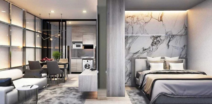 Condominio de 1 dormitorio en Bangkok, Tailandia en Rise Phahon - Inthamara  № 25159