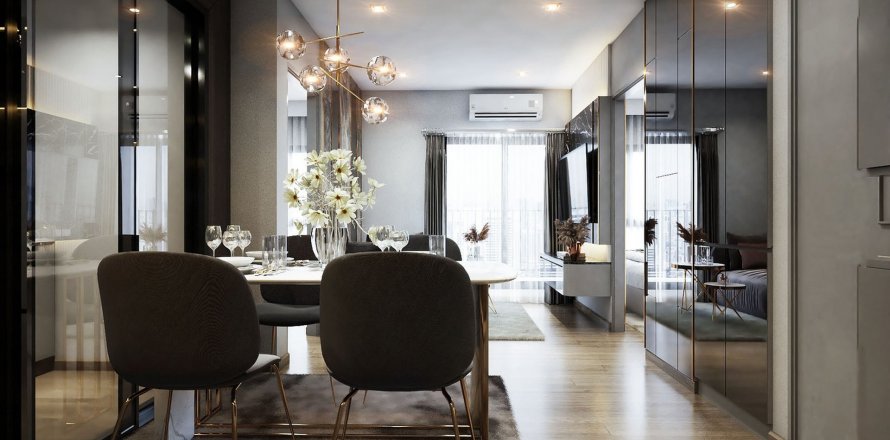 Condominio de 1 dormitorio en Bangkok, Tailandia en THE PARKLAND CHARAN – PINKLAO  № 25887