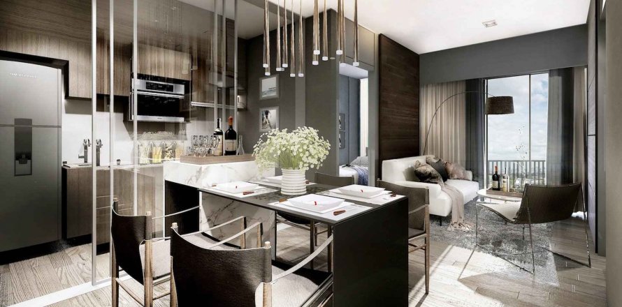 Condominio de 2 dormitorios en Bangkok, Tailandia en THE PARKLAND CHARAN – PINKLAO № 25891