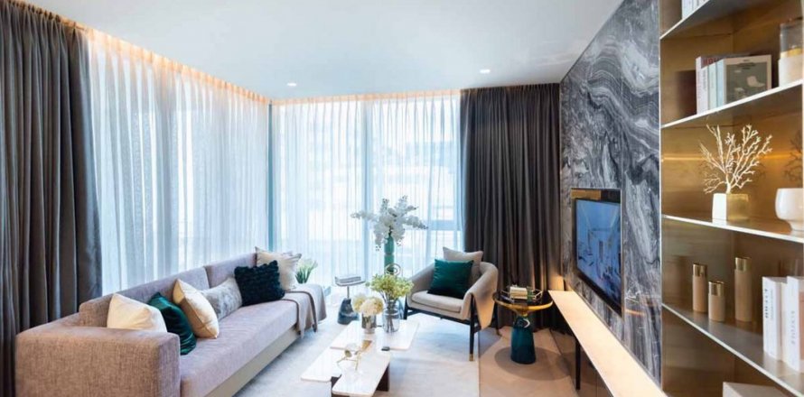 Condominio de 1 dormitorio en Bangkok, Tailandia en WALDEN THONGLOR 13 № 25308
