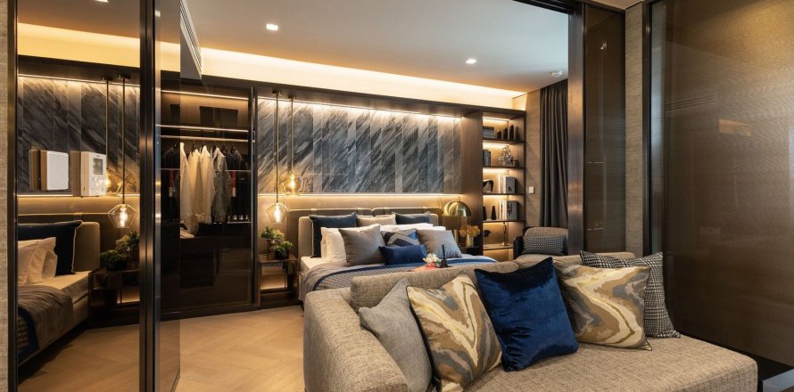 Condominio de 2 dormitorios en Bangkok, Tailandia en WALDEN THONGLOR 13 № 25309