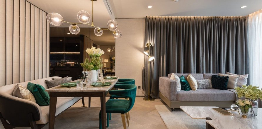 Condominio de 2 dormitorios en Bangkok, Tailandia en WALDEN THONGLOR 13 № 25310