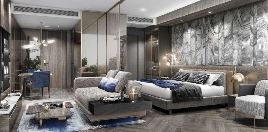 Condominio de 2 dormitorios en Bangkok, Tailandia en WALDEN THONGLOR 13 № 25311