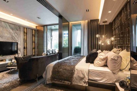 Condominio de 1 dormitorio en Bangkok, Tailandia en WALDEN THONGLOR 8 № 25297