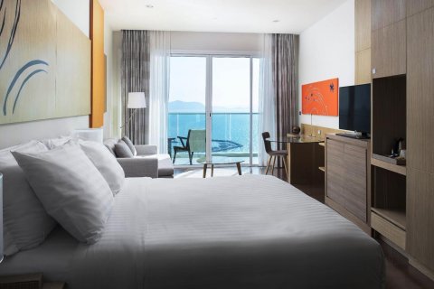 Condominio de 1 dormitorio en Sattahip, Tailandia en Movenpick White Sand Beach  № 27690