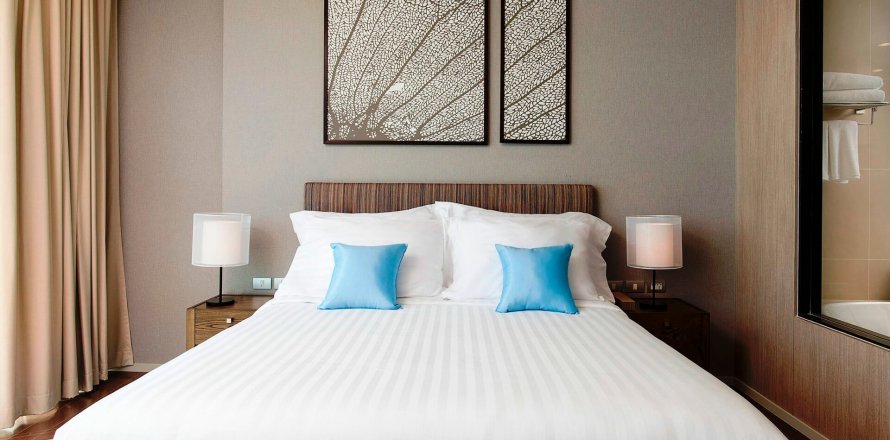 Condominio de 1 dormitorio en Sattahip, Tailandia en Movenpick White Sand Beach № 27691