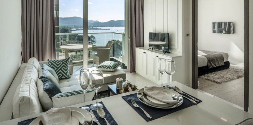 Condominio de 1 dormitorio en Sattahip, Tailandia en Del Mare № 27612