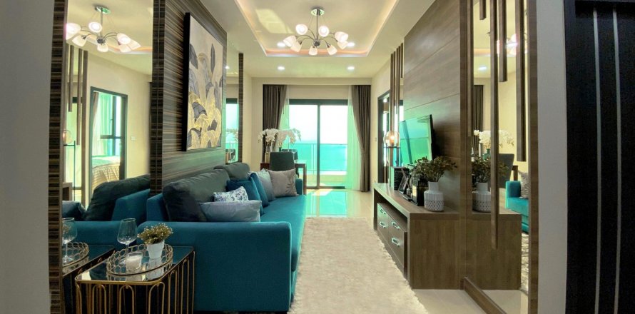 Condominio de 1 dormitorio en Pattaya, Tailandia en Dusit Grand Condo View № 28356
