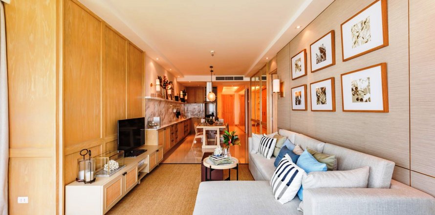 Condominio de 2 dormitorios en Sattahip, Tailandia en Ocean Portofino № 28495