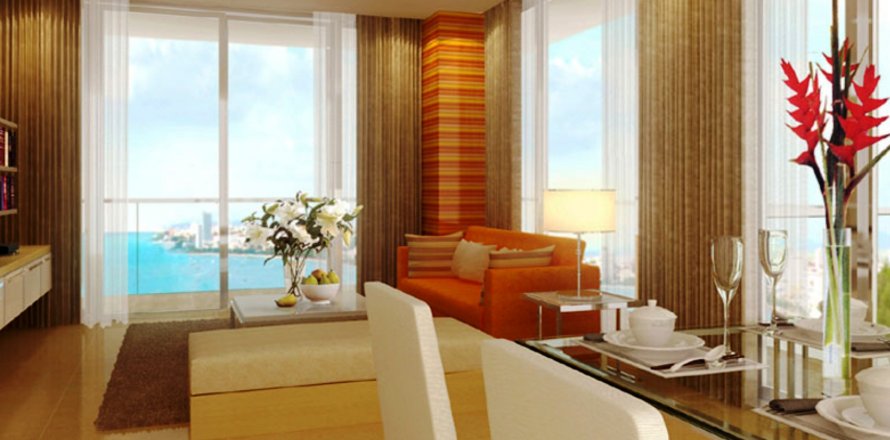 Condominio de 1 dormitorio en Pattaya, Tailandia en The Cliff № 27644