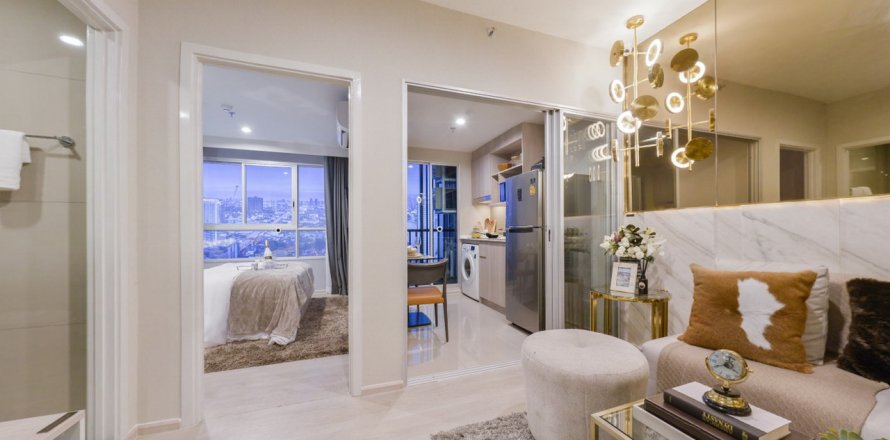 Condominio de 1 dormitorio en Bangkok, Tailandia en Ideo Charan 70 - Riverview
№ 28034