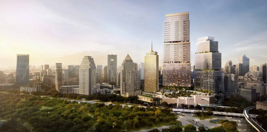 Sobre plano Dusit Parkside en Bangkok, Tailandia № 27456