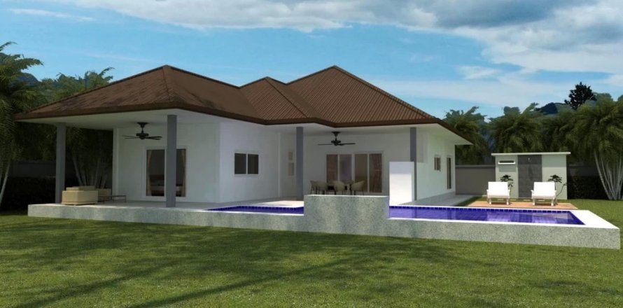 Sobre plano Mali Lotus Villas en Hua Hin, Tailandia № 27282