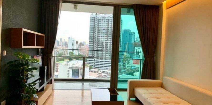 Condominio de 1 dormitorio en Bangkok, Tailandia en Aequa Sukhumvit 49  № 28448