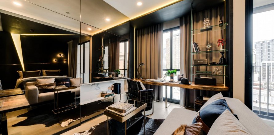 Condominio de 1 dormitorio en Bangkok, Tailandia en Ashton Chula Silom  № 27286