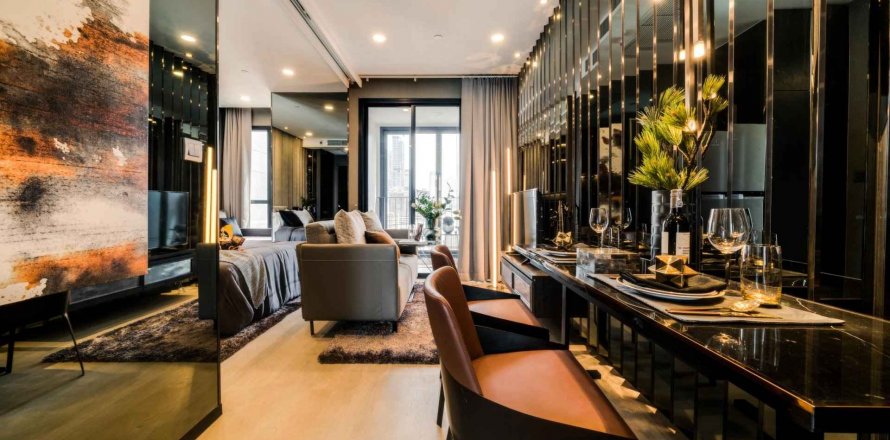 Condominio de 2 dormitorios en Bangkok, Tailandia en Ashton Chula Silom № 27290