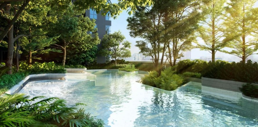 Estudio en el condominio en Bangkok, Tailandia en Life Sathorn Sierra
  № 28003