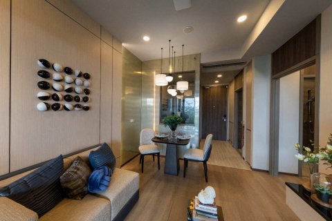 Condominio de 1 dormitorio en Samut Prakan, Tailandia en Whizdom the Forestias  № 28048