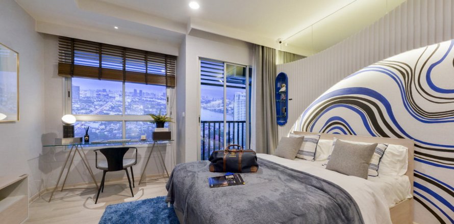 Estudio en el condominio en Bangkok, Tailandia en Ideo Charan 70 - Riverview
№ 28040