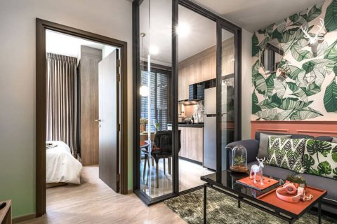 Condominio de 2 dormitorios en Bangkok, Tailandia en THE LINE Wongsawang № 27718