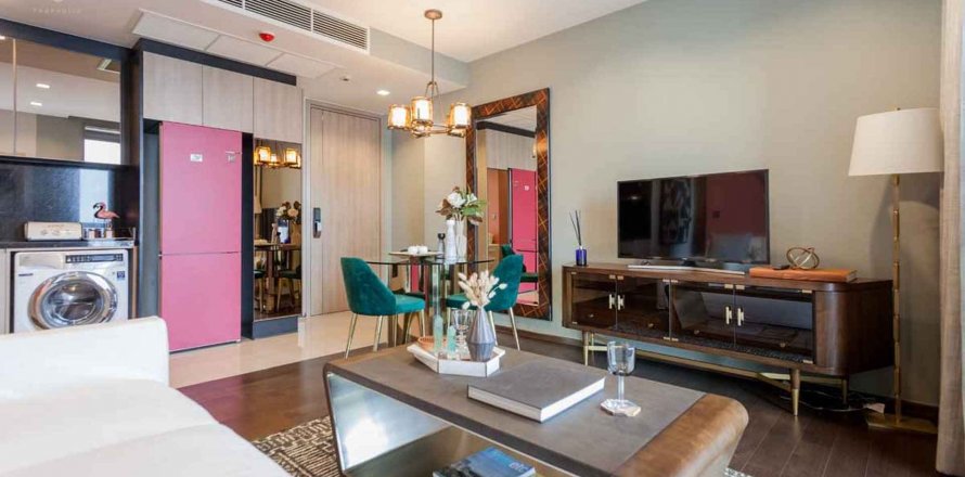 Condominio de 2 dormitorios en Bangkok, Tailandia en The Line Ratchathewi № 27742