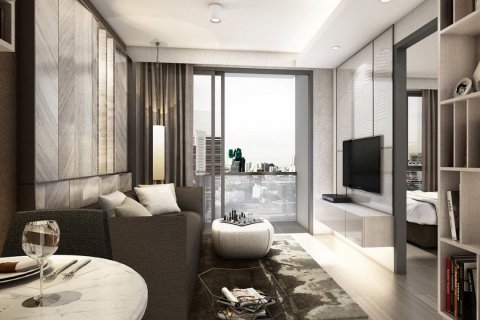 Condominio de 1 dormitorio en Bangkok, Tailandia en Totnes Kaset - Nawamin  № 28473