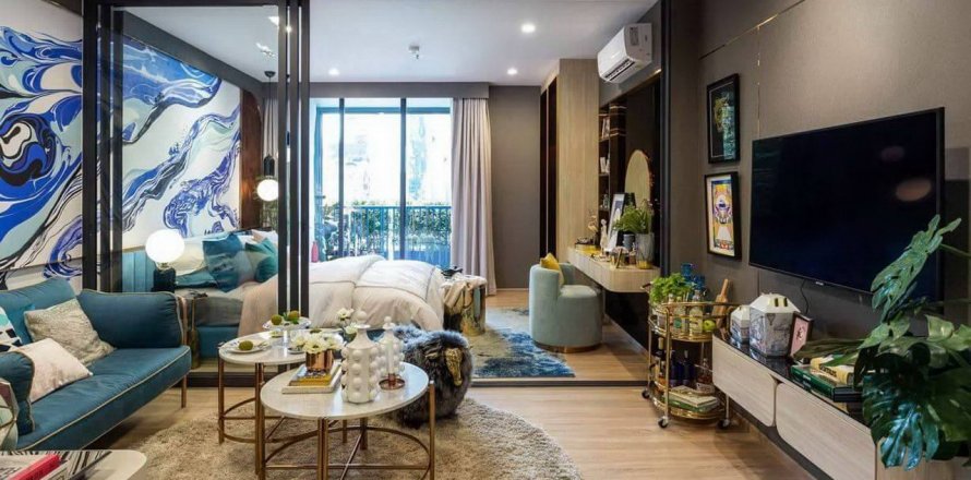 Condominio de 1 dormitorio en Bangkok, Tailandia en XT Phayathai № 27783