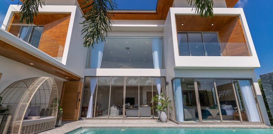Chalet de 3 dormitorios en Zenithy Pool Villas, Phuket, Tailandia № 28304