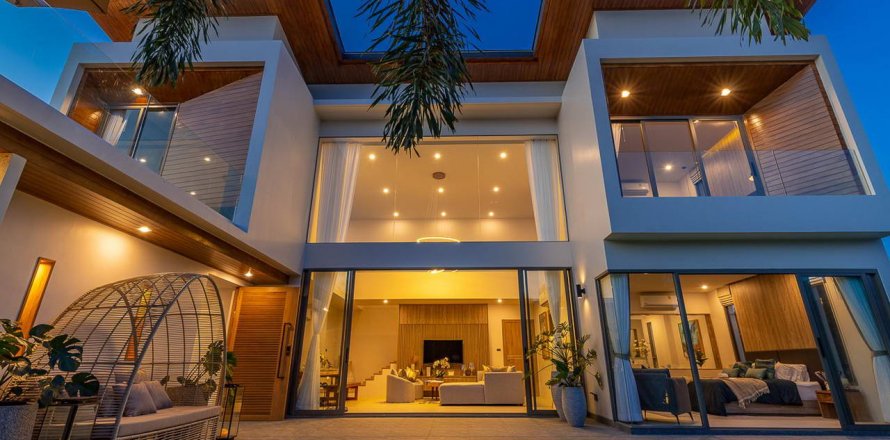Chalet de 3 dormitorios en Zenithy Pool Villas, Phuket, Tailandia № 28302