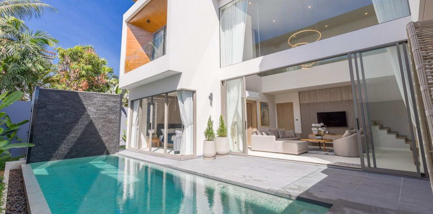 Chalet de 3 dormitorios en Zenithy Pool Villas, Phuket, Tailandia № 28303