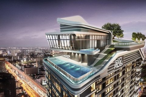 Sobre plano Ideo Mobi Sukhumvit 66 en Bangkok, Tailandia № 33756