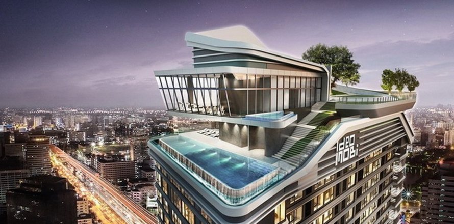 Sobre plano Ideo Mobi Sukhumvit 66 en Bangkok, Tailandia № 33756