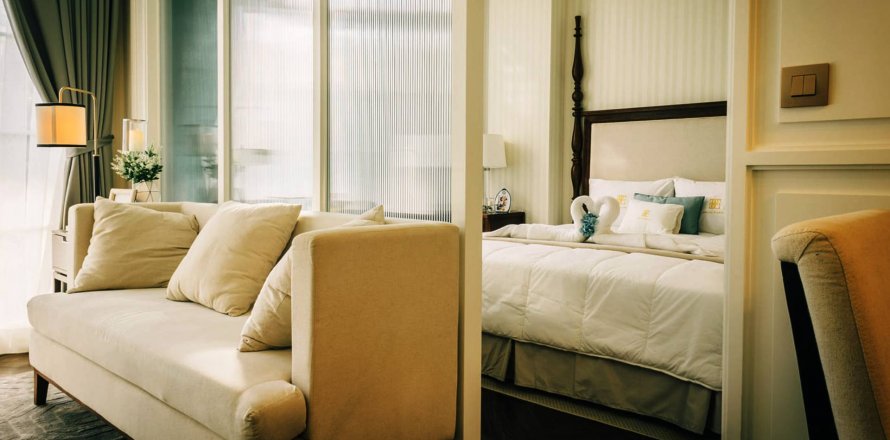 Condominio de 1 dormitorio en Sattahip, Tailandia en Grand Florida № 33716