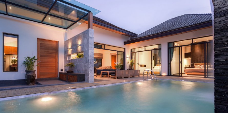 Chalet de 3 dormitorios en Coco Kamala, Phuket, Tailandia № 35321