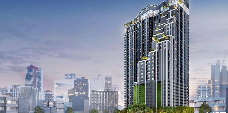 Sobre plano Ideo Chula - Samyan en Bangkok, Tailandia № 33606