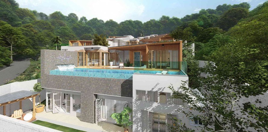 Chalet de 3 dormitorios en Khanthasia Eden Hill, Phuket, Tailandia № 33989