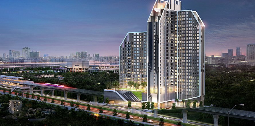 Sobre plano Ideo Mobi Sukhumvit Eastgate en Bangkok, Tailandia № 33829