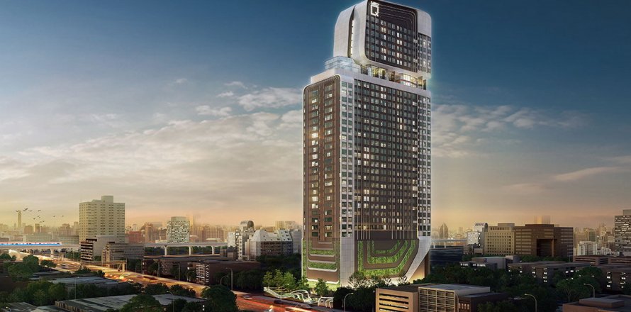Sobre plano Ideo Q Siam - Ratchathewi en Bangkok, Tailandia № 33765