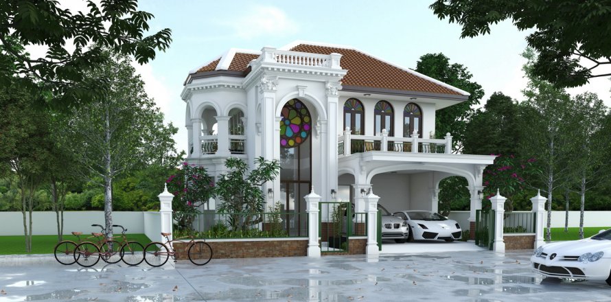 Casa de 4 dormitorios en Supicha Sino Kohkaew 8, Phuket, Tailandia № 33977