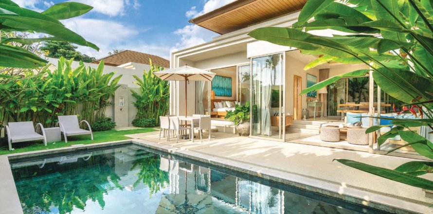 Chalet de 3 dormitorios en Trichada Breeze, Phuket, Tailandia № 33978
