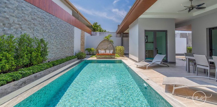Chalet de 3 dormitorios en Nicky Villas, Phuket, Tailandia № 33857